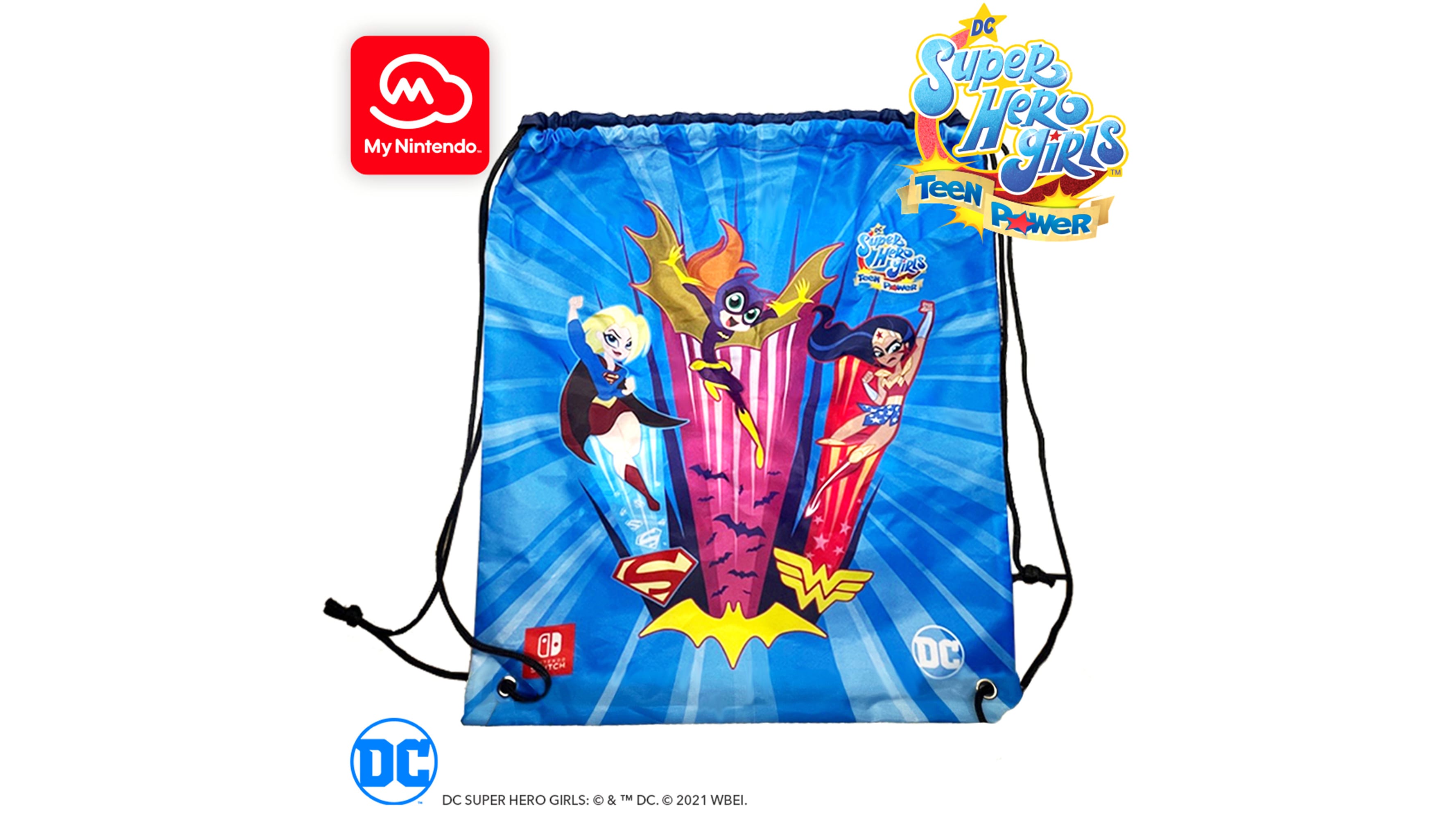 DC Super Hero Girls™ Drawstring Bag - Merchandise - Nintendo